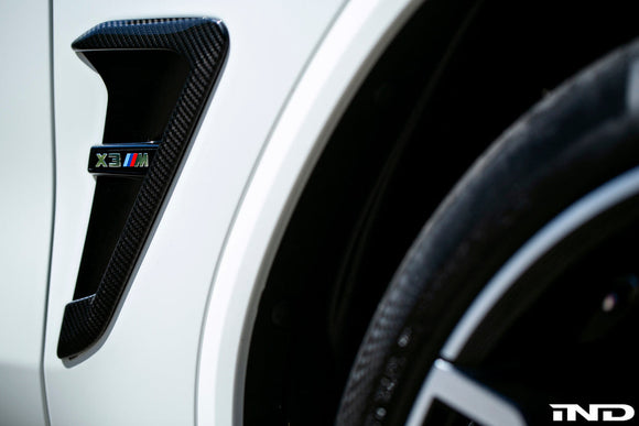 BMW M Performance F97 X3M / F98 X4M Carbon Side Vent Set