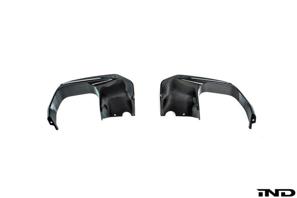 BMW M Performance F91 / F92 / F93 M8 Carbon Rear Exhaust Trim Set