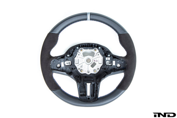 BMW M Performance G8X M3 / M4 Steering Wheel - Custom Stripe