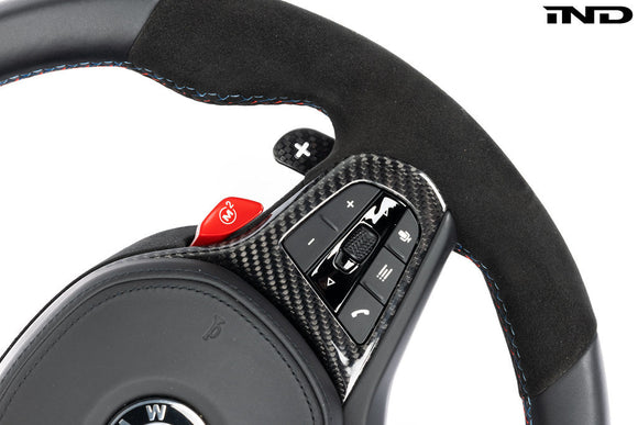 MadTrace G-Chassis Magnetic Carbon Shift Paddle Set - Gloss