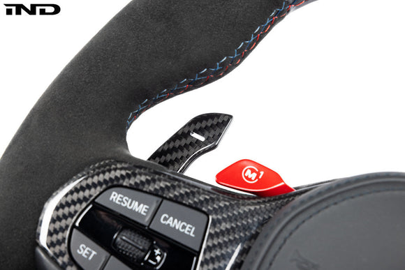 MadTrace G-Chassis Magnetic Carbon Shift Paddle Set - Gloss
