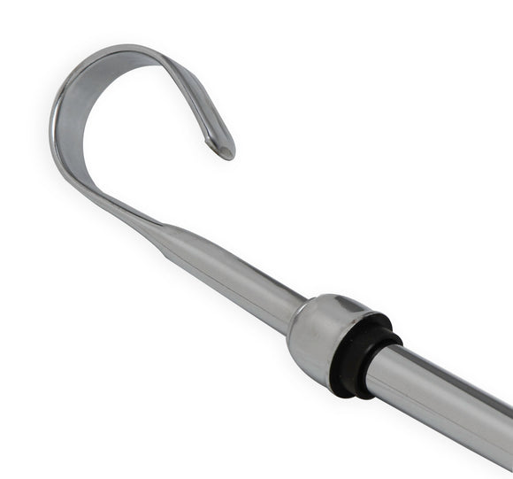 WEIAND SB FORD IN-PAN CHROME DIPSTICK KIT