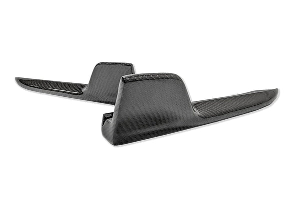 2019-2022 BMW 3 Series (G20) Type II Carbon Fiber Rear Splitters (Pair)