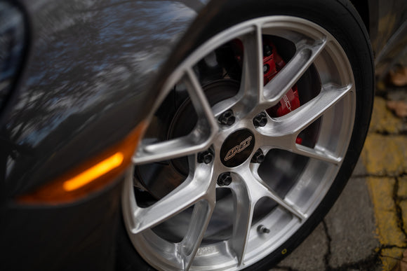 APEX VS-5RS 18 X 9.5 +28 5 X 120 CB72.56 BRUSHED CLEAR