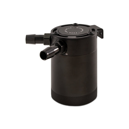 Mishimoto Compact Baffled Oil Catch Can - 2-Port - 0