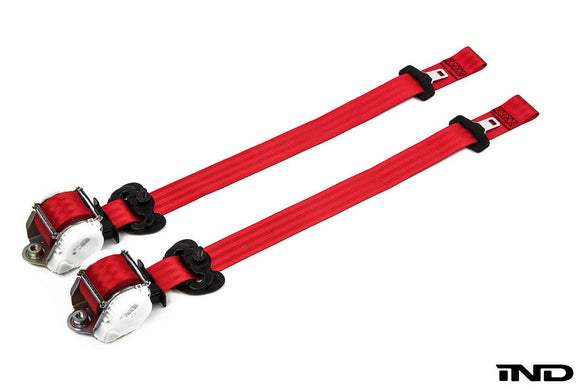 IND E92 M3 SportEVO Tribute Seat Belt Set