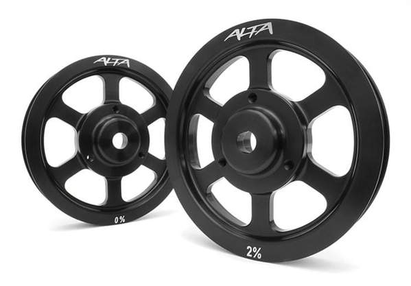 ALTA Lightweight Crank Pulley - R52/R53 MINI (2% Oversized) - 0