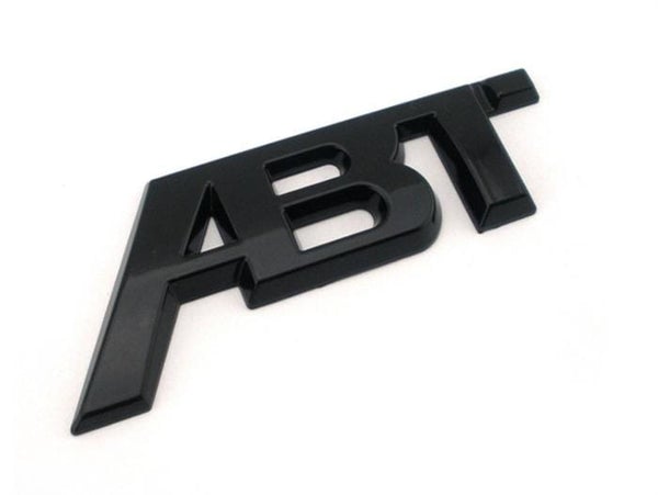ABT Front Grille Emblem - (Matte Black)