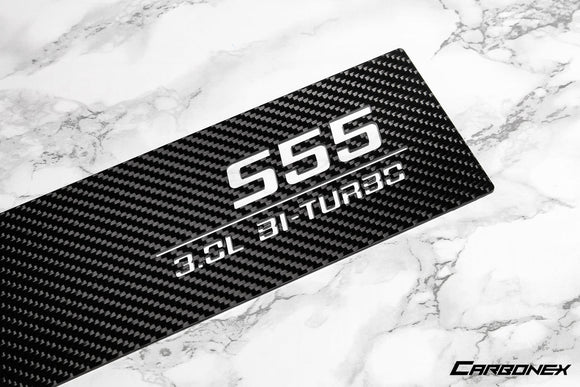 Carbonex F8X (S55) Carbon Charge Cooler Cover - Engraved