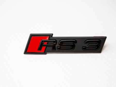 OEM Audi RS3 Front Grille Emblem (Black) 8V5 853 736 B T94