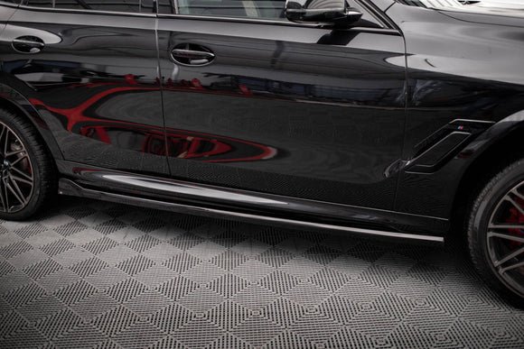 Maxton Design Side Skirts Diffusers - BMW / F96 / X6 / M