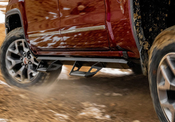 N-Fab Predator PRO 07-13 Chevy/GMC 1500/07-10 Chevy/GMC 2500 Ext Cab - Cab Length - Tex. Black