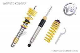 KW V3 Coilover Kit Bundle Mercedes C-Class (W204) Sedan, Coupe; RWD; with electronic dampers