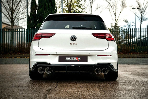 Milltek Quad Tip Cat Back System - VW / Mk8 / Golf / GTI