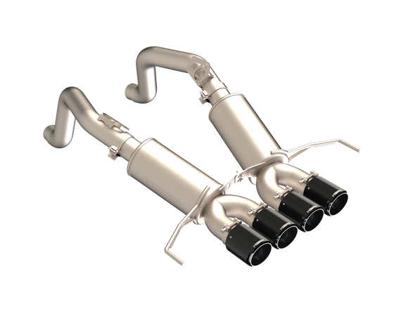 MBRP CHEVROLET CORVETTE, 6.2L 2014 2019 T304 STAINLESS STEEL, 3" DUAL MUFFLER