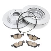 BMW Brake Kit - Zimmermann/Akebono 34216855007KTR2