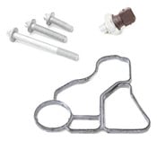 BMW Engine Oil Filter Housing Gasket Kit - 11428637821KT1