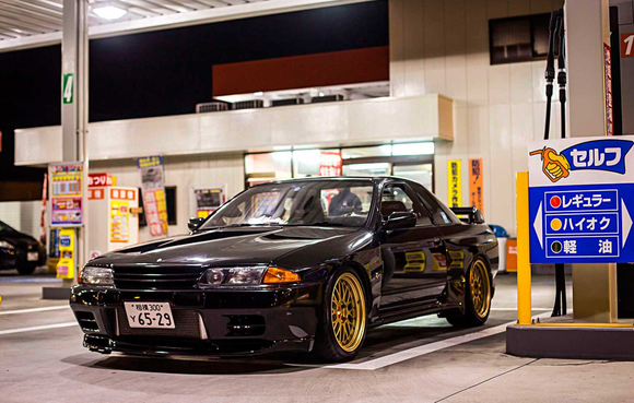 BBS LM F1 Championship Gold R32, R33, and R34 Nissan Skyline GT-R