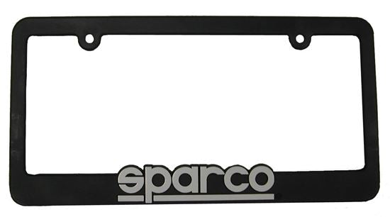 SPARCO LICENSE PLATE FRAME PLASTIC