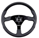 SPARCO STEERING WHEEL L505 LAP 5 BLK/BLK/BLK-1