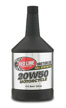 Red Line 20W50 Motorcycle Oil - Quart-1
