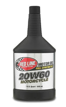Red Line 20W60 Motorcycle Oil - Quart-1