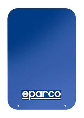 SPARCO MUD FLAP PAIR BLUE