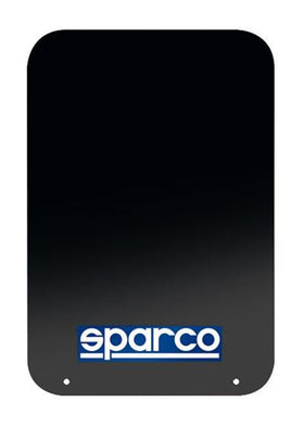 SPARCO MUD FLAP PAIR BLACK