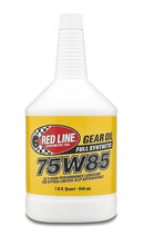 75W85 GL-5 Gear Oil (1 Quart) - Red Line 50104-1