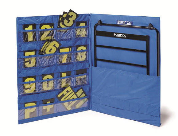 SPARCO PIT BOARD NUMBERS