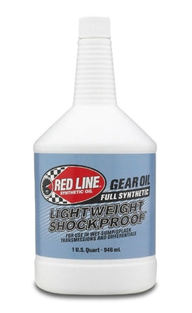 Red Line LightWeight ShockProof Gear Oil - Quart
