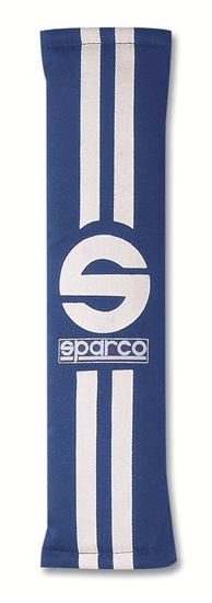SPARCO BELT PAD 77 LINE BLUE