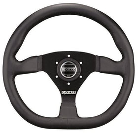 SPARCO STEERING WHEEL RING L360 LEATHER BLACK