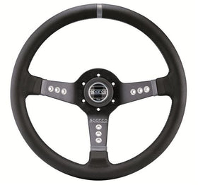 SPARCO STEERING WHEEL L777 LEATHER BLACK