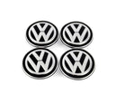 Dynamic Floating Center Caps "Old Logo" (66mm) - VW / Golf / GTI / R / & More-1