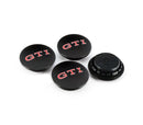 Dynamic Floating Center Caps "GTI Logo" (66mm) - VW / Golf / GTI / R / & More-1
