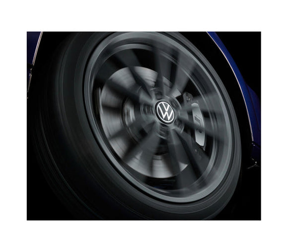 Dynamic Floating Center Caps "New Logo" (66mm) - VW / Golf / GTI / R / & More