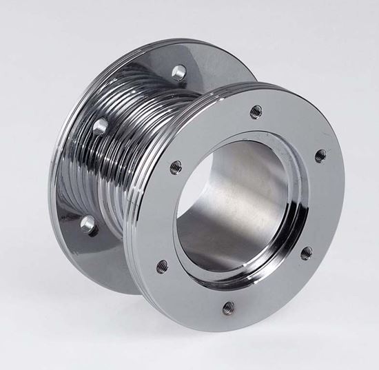 SPARCO STEERING WHEEL SPACER ALUM SILVER