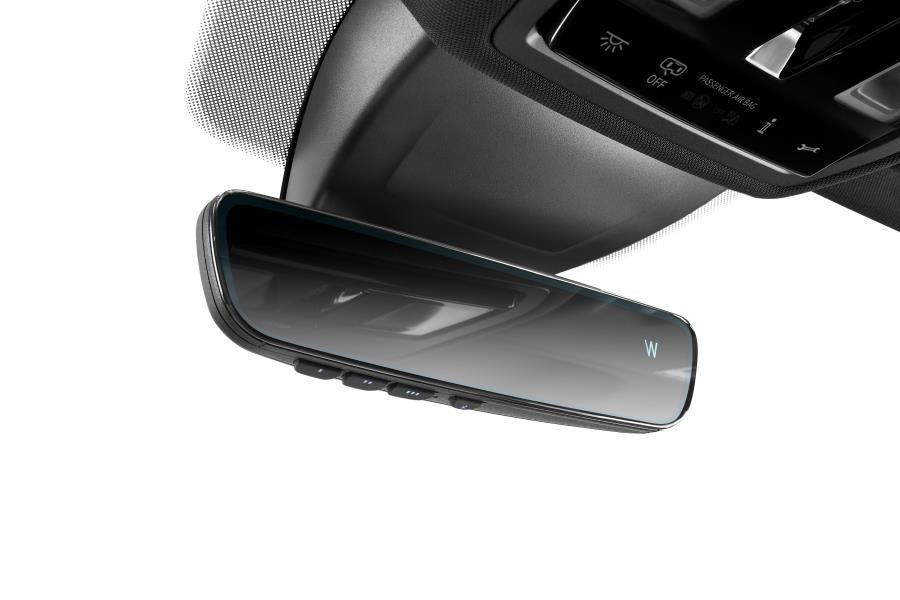 Enhanced Rearview Mirror with HomeLink Connect® Capability 2022-2024 VW Arteon/Atlas/Atlas Cross Sport/Golf R/GTI/Taos/Tiguan - 0