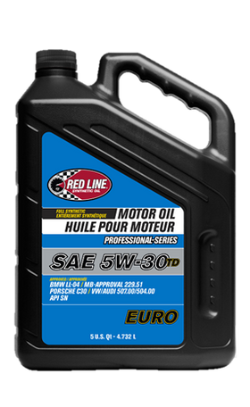 Red Line Professional Series Euro 5W30 TD Motor Oil - 55 Gallon