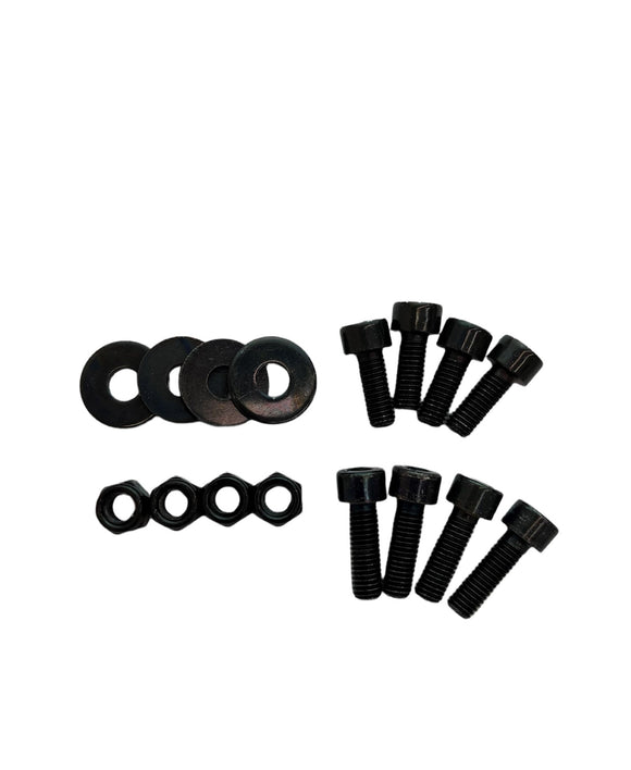 SPARCO SEAT HARDWARE BOTTOM MOUNT ZINK BLACK