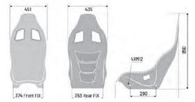SPARCO SEAT ULTRA CARBON BLACK - 0