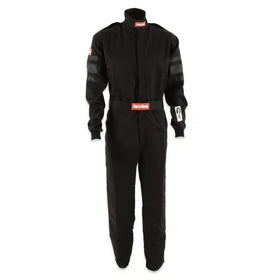 RACEQUIP SFI-1 1-L SUIT BLACK X-LARGE