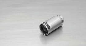 Remus Universal Sport Exhaust 84mm Street Race Straight w/Carbon Ins & Adj Clamp Tail Pipe (Single)