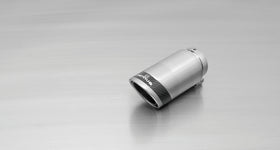 Remus Universal Sport Exhaust 84mm Carbon Race Angled w/Carbon Ring & Adj Clamp Tail Pipe (Single)