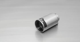 Remus Stainless Steel 98mm Straight w/Carbon Insert Tail Pipe (Single)