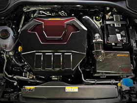 GOLF 8 GTI  Carbon Fiber Engine Cover - Red - 0