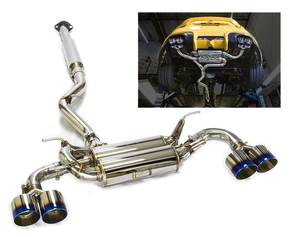 MXP 2017+ Toyota 86 TRD / 2013+ Subaru BRZ 69.3mm T304 Quad SP Exhaust System