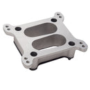 Edelbrock Carb Adapter Allows Rochester 4 Jet to Squarebore Fit-1