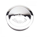 Edelbrock Air Cleaner Pro-Flo Series Round Steel Top Paper Element 14In Dia X 3 75In Dropped Base-1